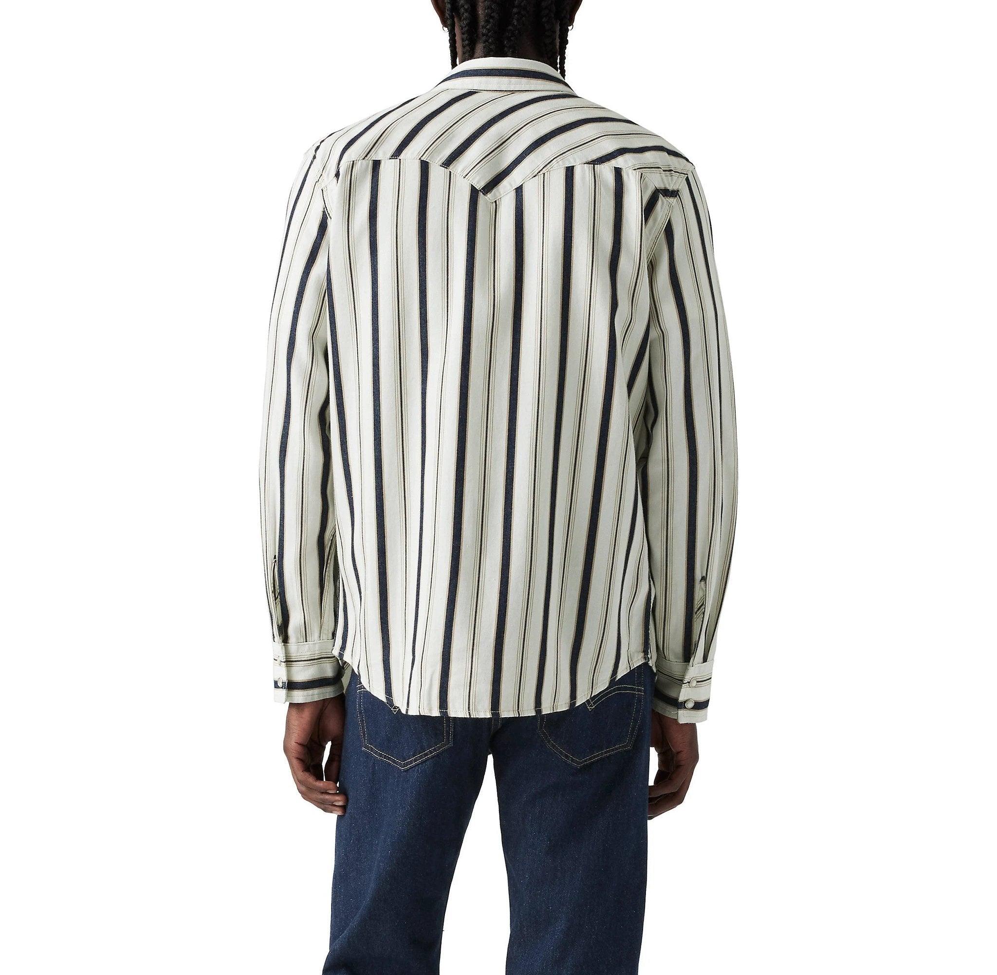 Camisa Levis Mangas Largas Rayas P/ Caballeros 857450151 by Levis