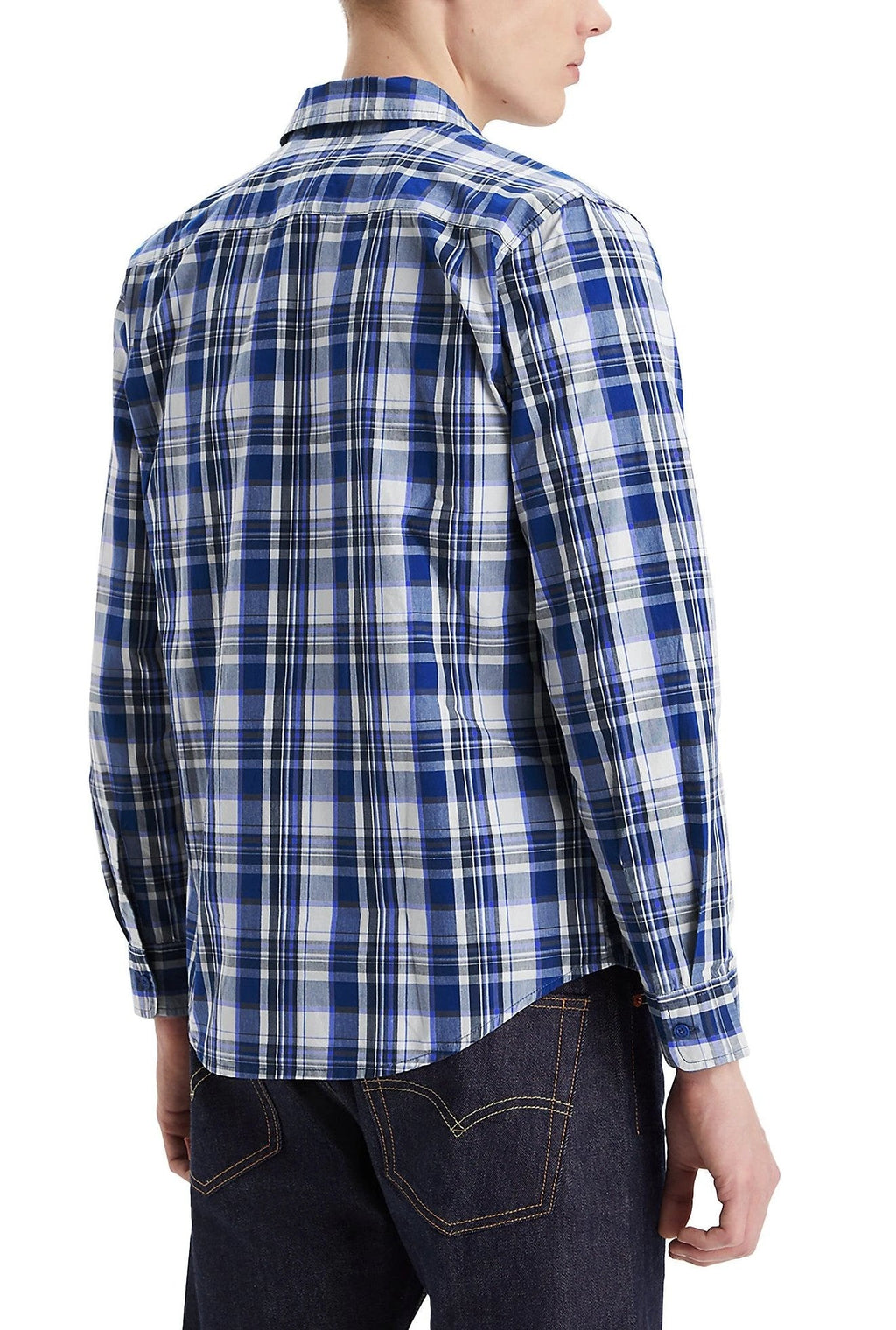 Camisa Levis Mangas Largas Cuadros para Caballeros 85748-0193