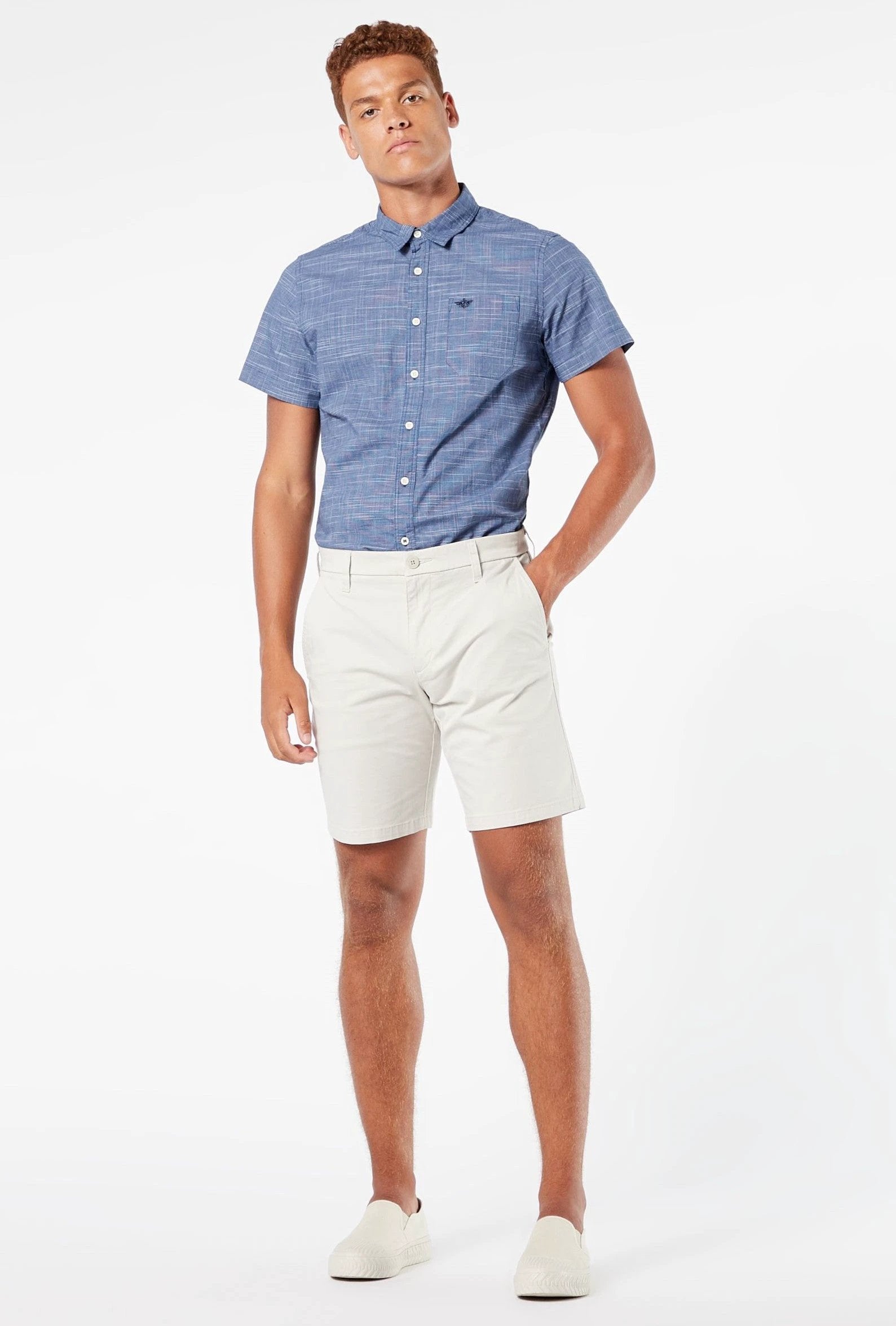 Pantalon Corto Dockers Casual Liso 858680001 para Caballeros