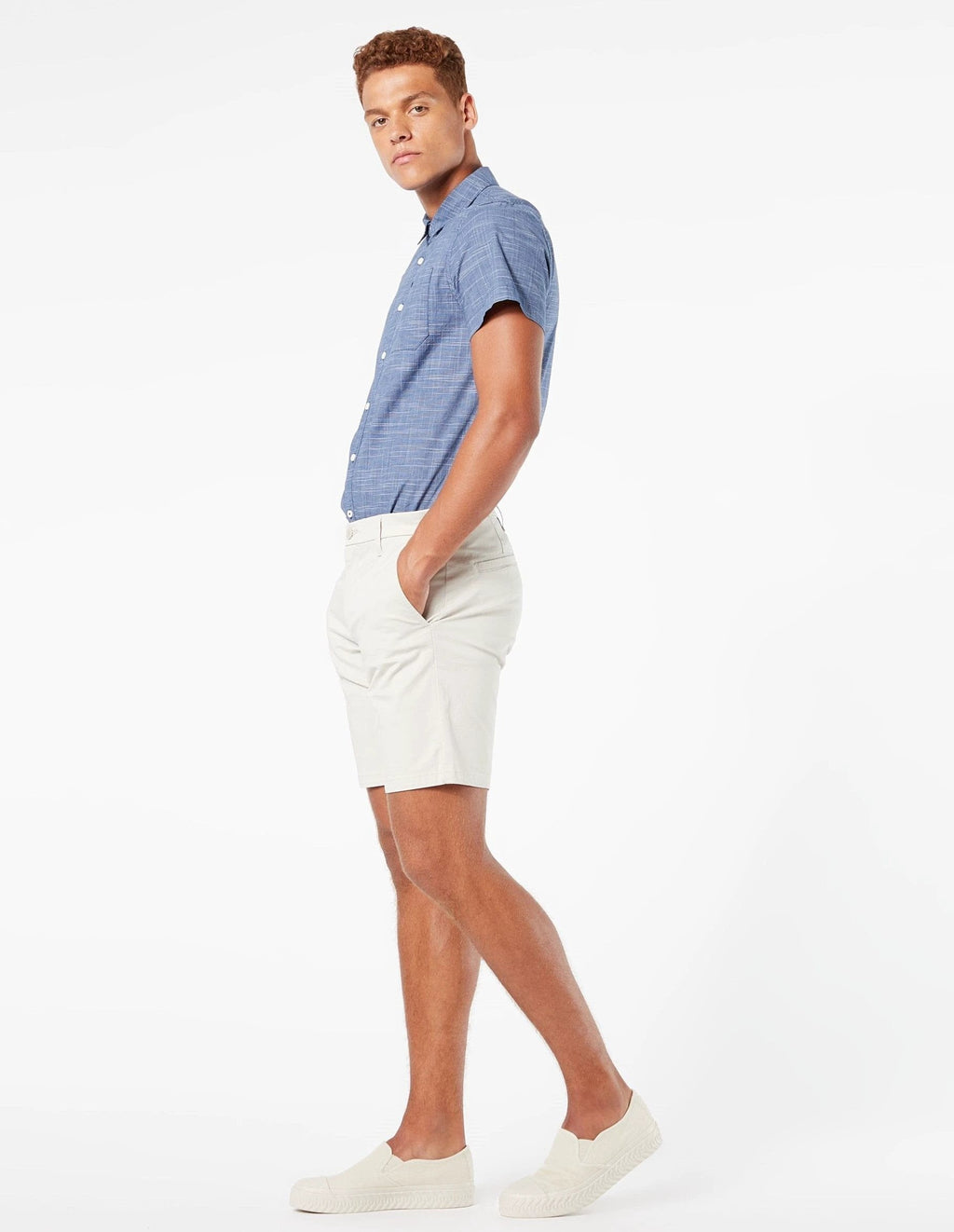 Pantalon Corto Dockers Casual Liso 858680001 para Caballeros