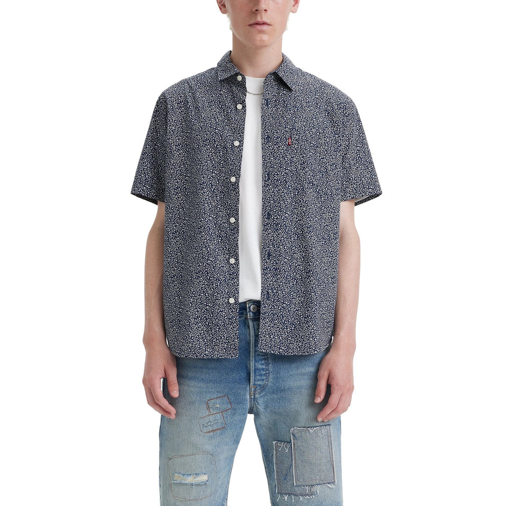 Camisa Levis Mangas Cortas Estampada P/ Caballeros 866270208 by Levis