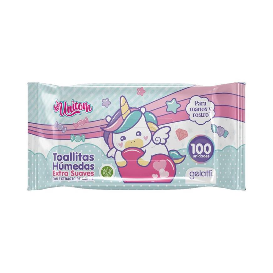 GT Unicornio Toallitas Humedas x 100unds