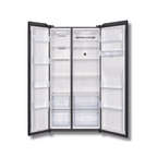 Nevera Side by Side TCL P650SBC 23 Pies Cúbicos Inverter Dispensador Agua Gris Oscuro