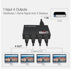 Amplificador o Splitter HDMI 1X4