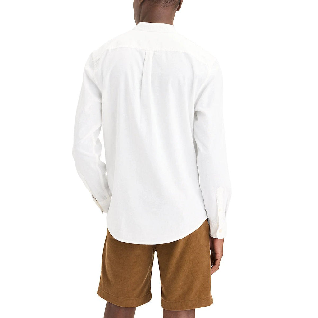 Camisa Dockers Mangas Largas Lisa Cuello Chino Para Caballeros by Dockers