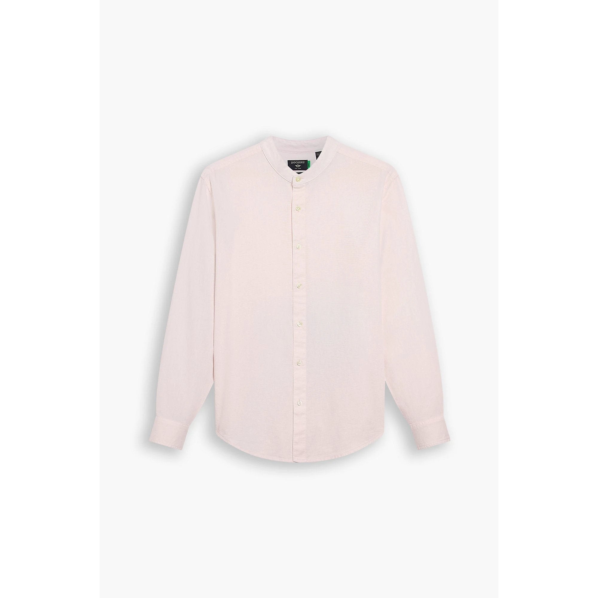 Camisa Dockers Mangas Largas Lisa Cuello Chino Para Caballeros by Dockers