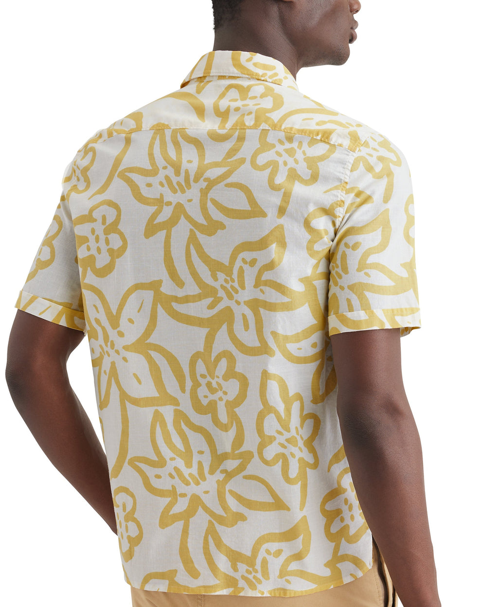Camisa Dockers Mangas Cortas Estampada P/ Caballeros by Dockers