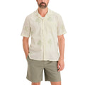Camisa Dockers Mangas Cortas Estampada Para Caballeros by Dockers