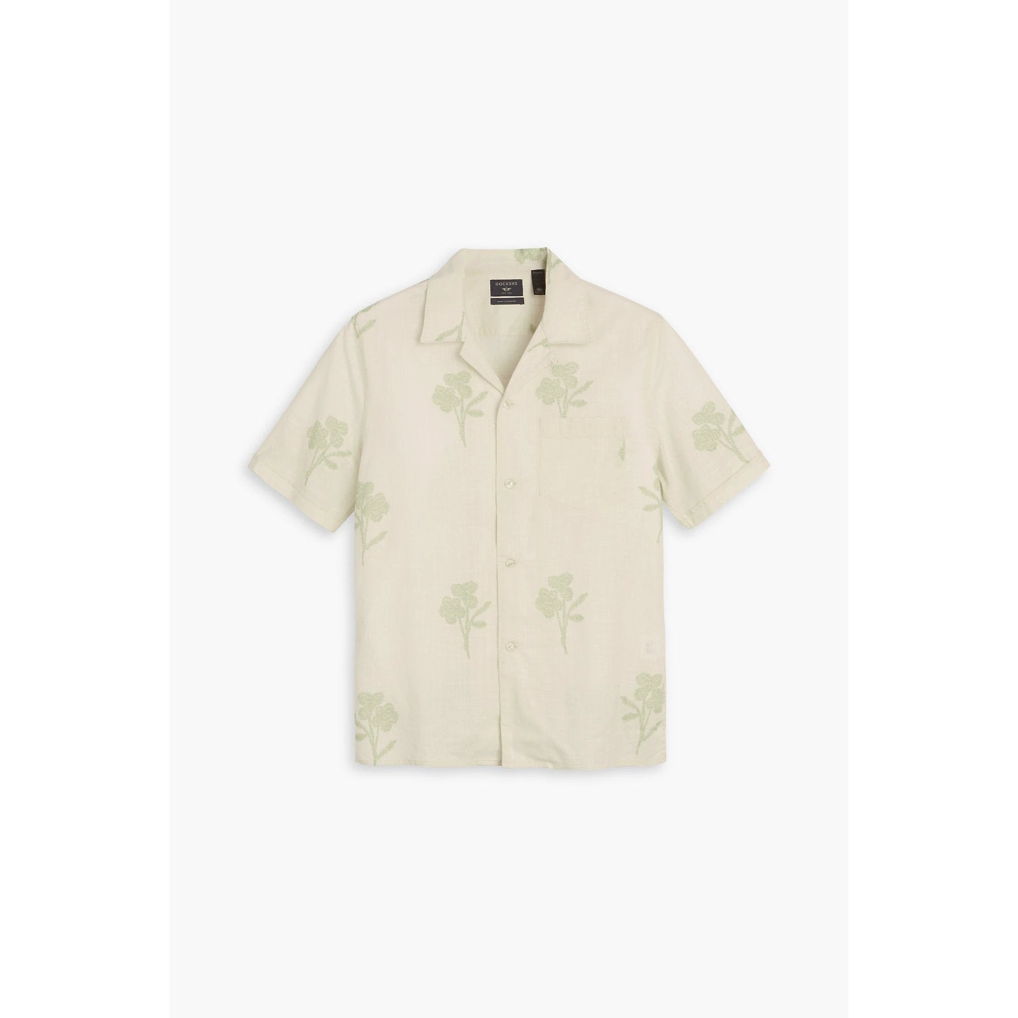 Camisa Dockers Mangas Cortas Estampada Para Caballeros by Dockers