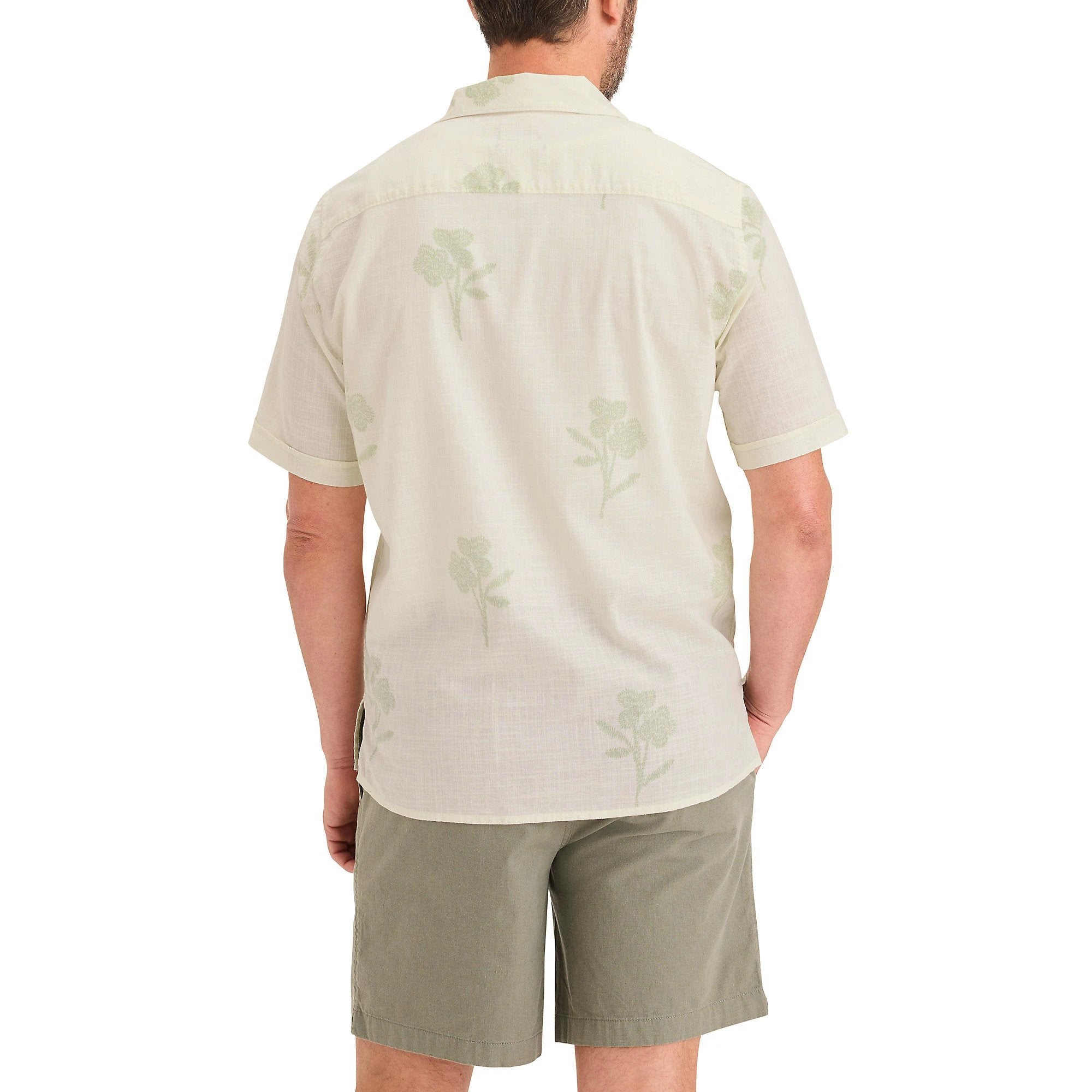 Camisa Dockers Mangas Cortas Estampada Para Caballeros by Dockers