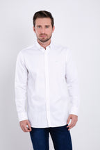 Camisa Oscar De La Renta Mangas Largas Lisa Para Caballeros by Oscar De La Renta