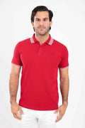 Poloshirt Oscar De La Renta Mangas Cortas Liso P/ Caballeros A23KNP013 by Oscar De La Renta