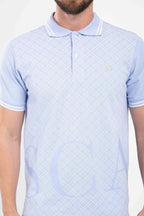 Poloshirt Oscar De La Renta Mangas Cortas Estampado Para Caballeros by Oscar De La Renta