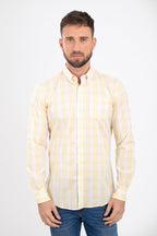Camisa Oscar De La Renta Mangas Largas Cuadros Para Caballeros by Oscar De La Renta