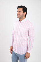 Camisa Oscar De La Renta Mangas Largas Cuadros Para Caballeros by Oscar De La Renta