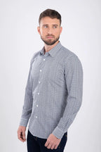 Camisa Oscar De La Renta Mangas Largas Estampada Para Caballeros by Oscar De La Renta
