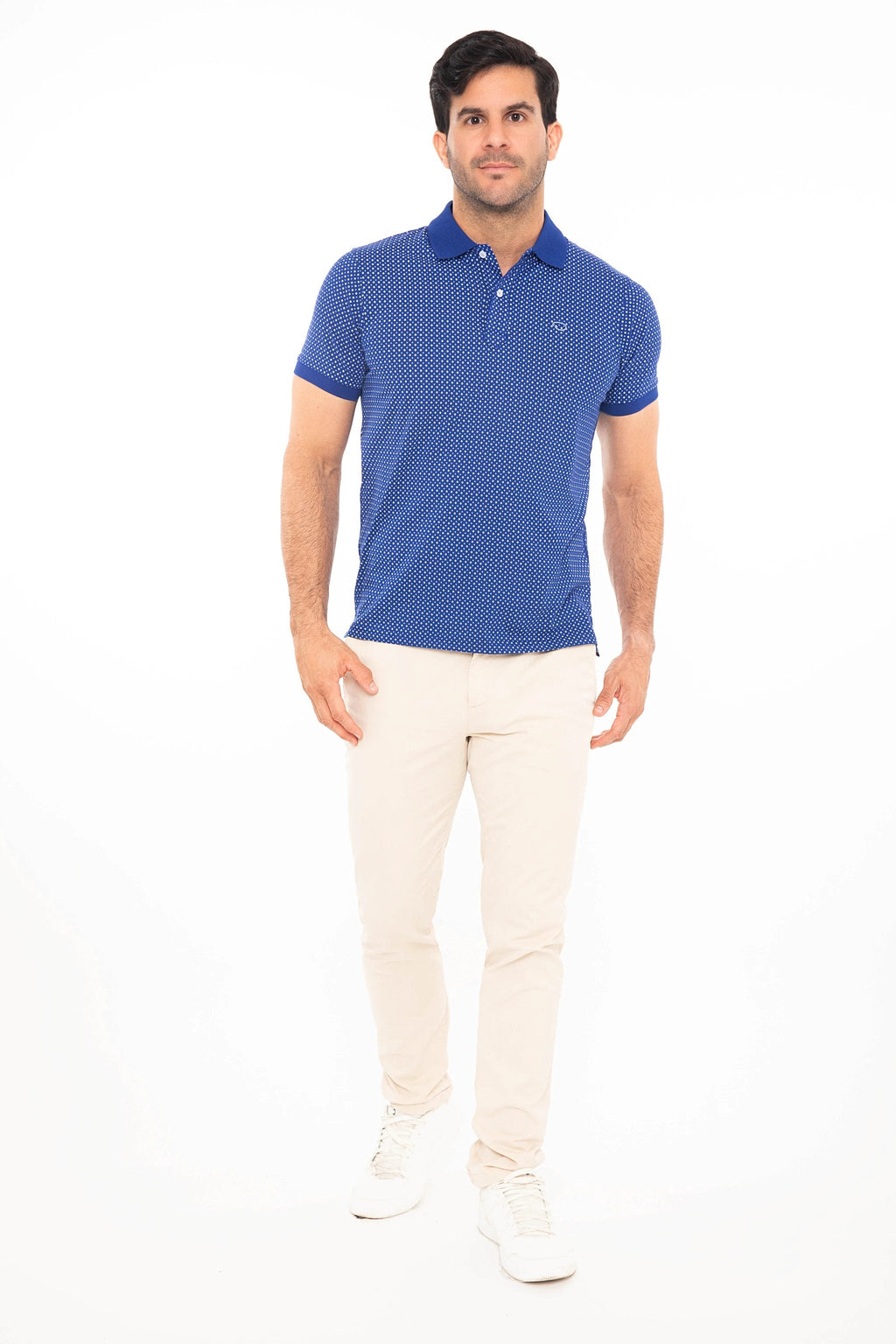 Poloshirt Oscar De La Renta Mangas Cortas Estampado P/ Caballeros by Oscar De La Renta