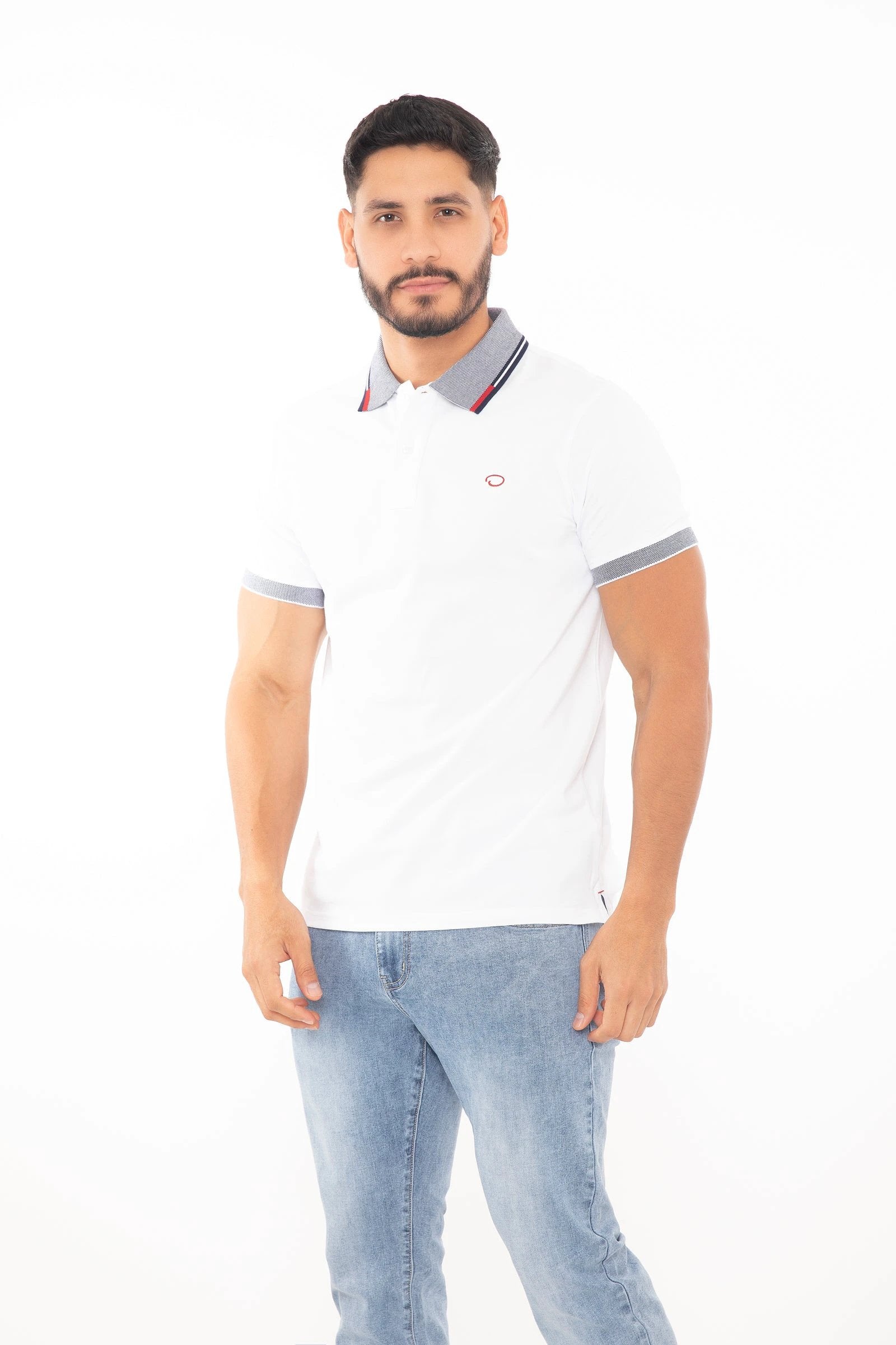 Poloshirt Oscar De La Renta Mangas Cortas Liso P/ Caballeros by Oscar De La Renta
