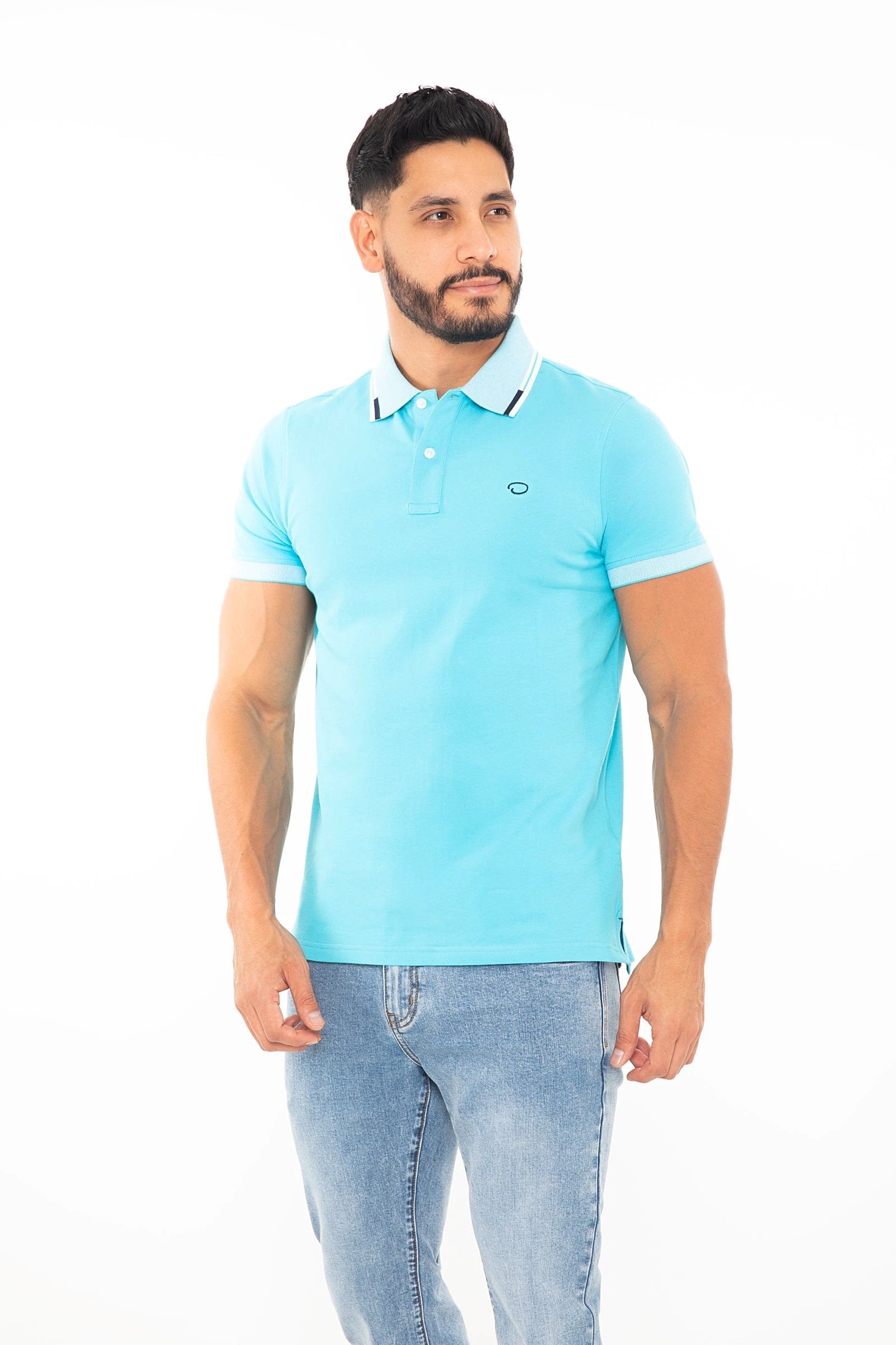 Poloshirt Oscar De La Renta Mangas Cortas Liso P/ Caballeros by Oscar De La Renta