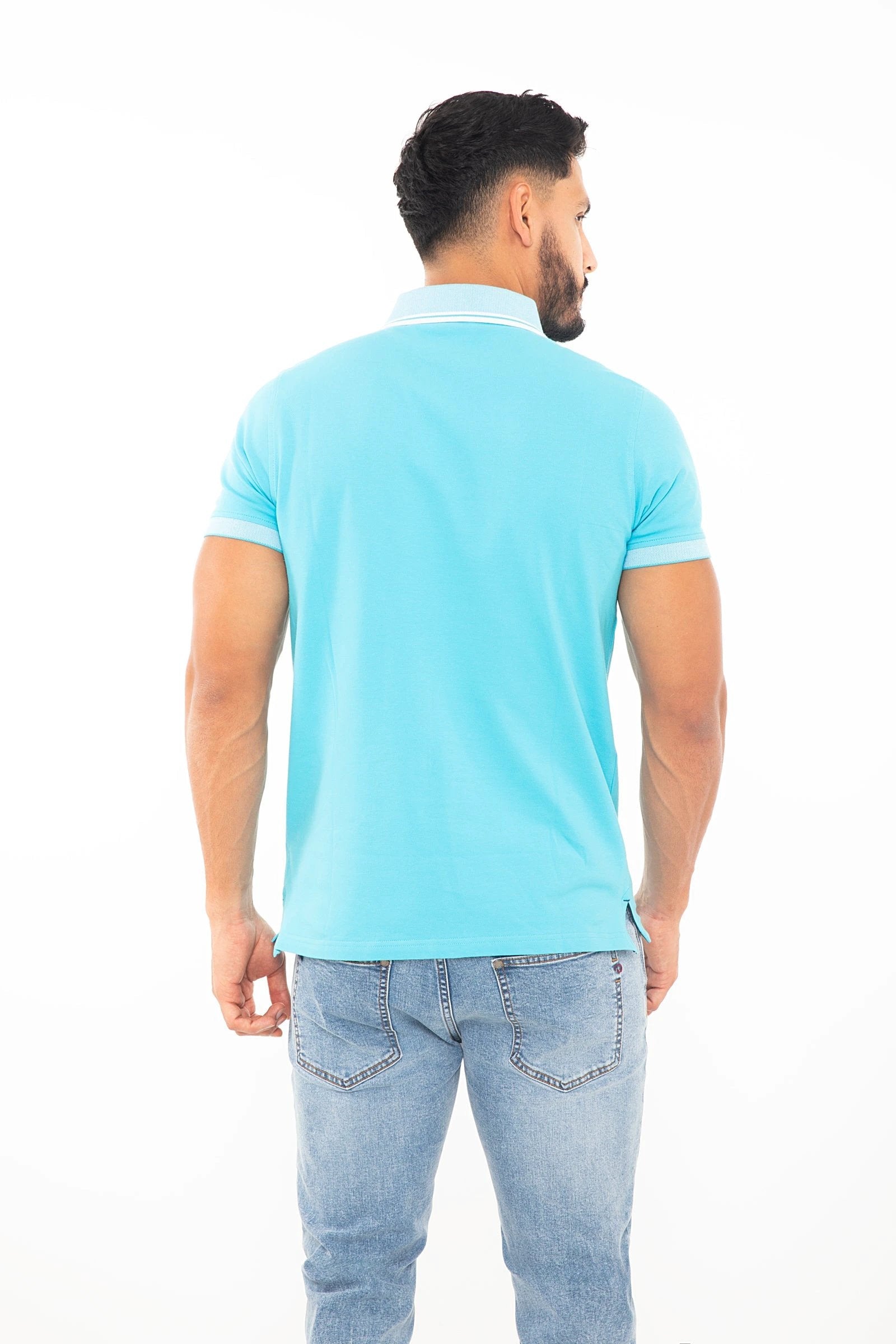 Poloshirt Oscar De La Renta Mangas Cortas Liso P/ Caballeros by Oscar De La Renta