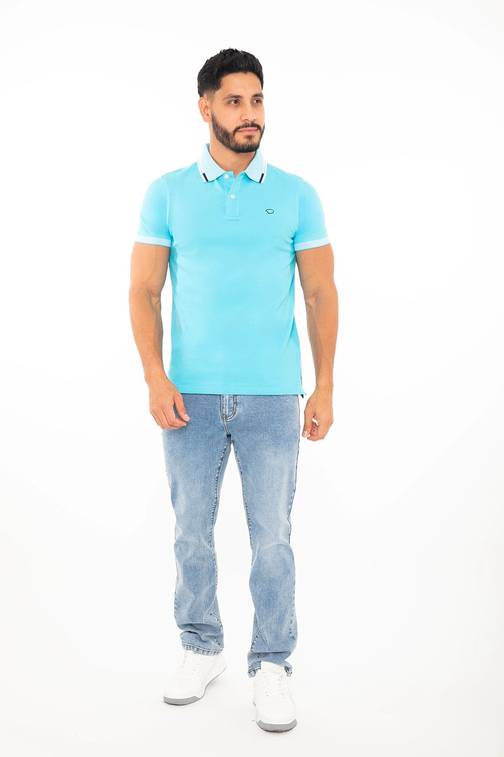 Poloshirt Oscar De La Renta Mangas Cortas Liso P/ Caballeros by Oscar De La Renta