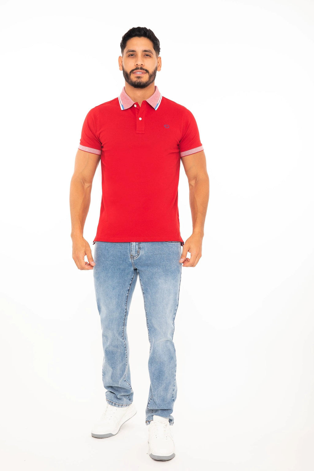 Poloshirt Oscar De La Renta Mangas Cortas Liso P/ Caballeros by Oscar De La Renta
