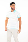 Poloshirt Oscar De La Renta Mangas Cortas Rayas P/ Caballeros by Oscar De La Renta