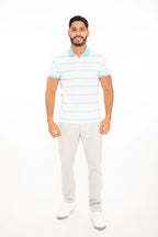 Poloshirt Oscar De La Renta Mangas Cortas Rayas P/ Caballeros by Oscar De La Renta