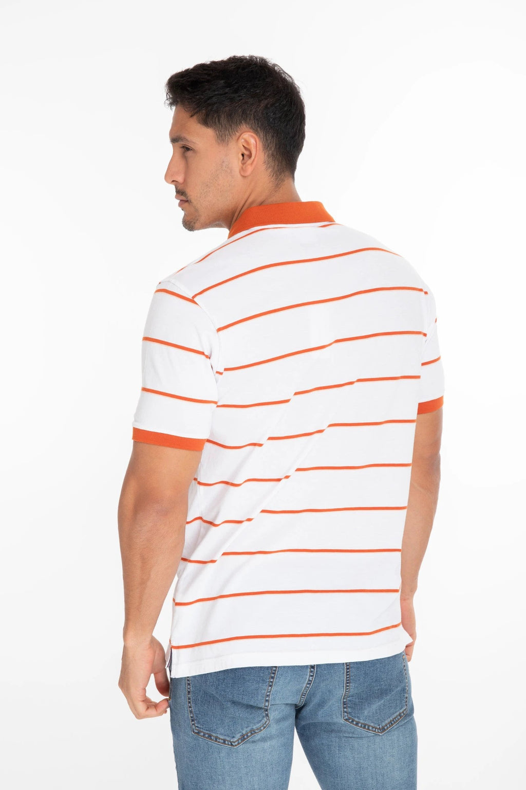 Poloshirt Oscar De La Renta Mangas Cortas Rayas P/ Caballeros by Oscar De La Renta