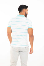 Poloshirt Oscar De La Renta Mangas Cortas Rayas P/ Caballeros by Oscar De La Renta