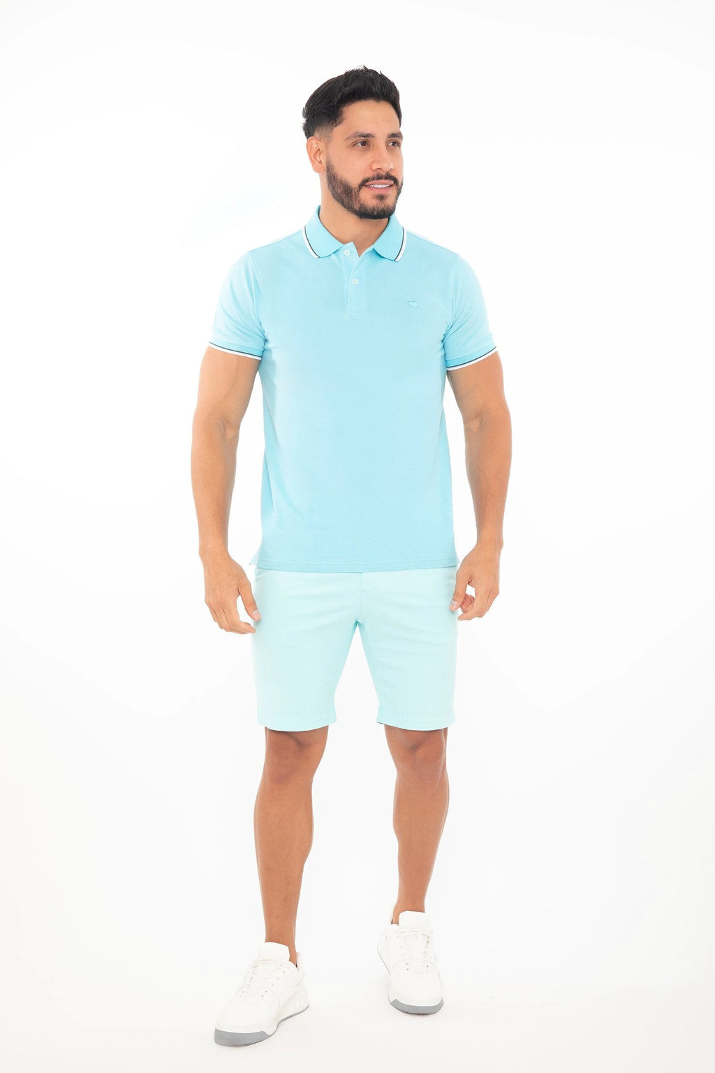 Poloshirt Oscar De La Renta Mangas Cortas Liso P/ Caballeros by Oscar De La Renta