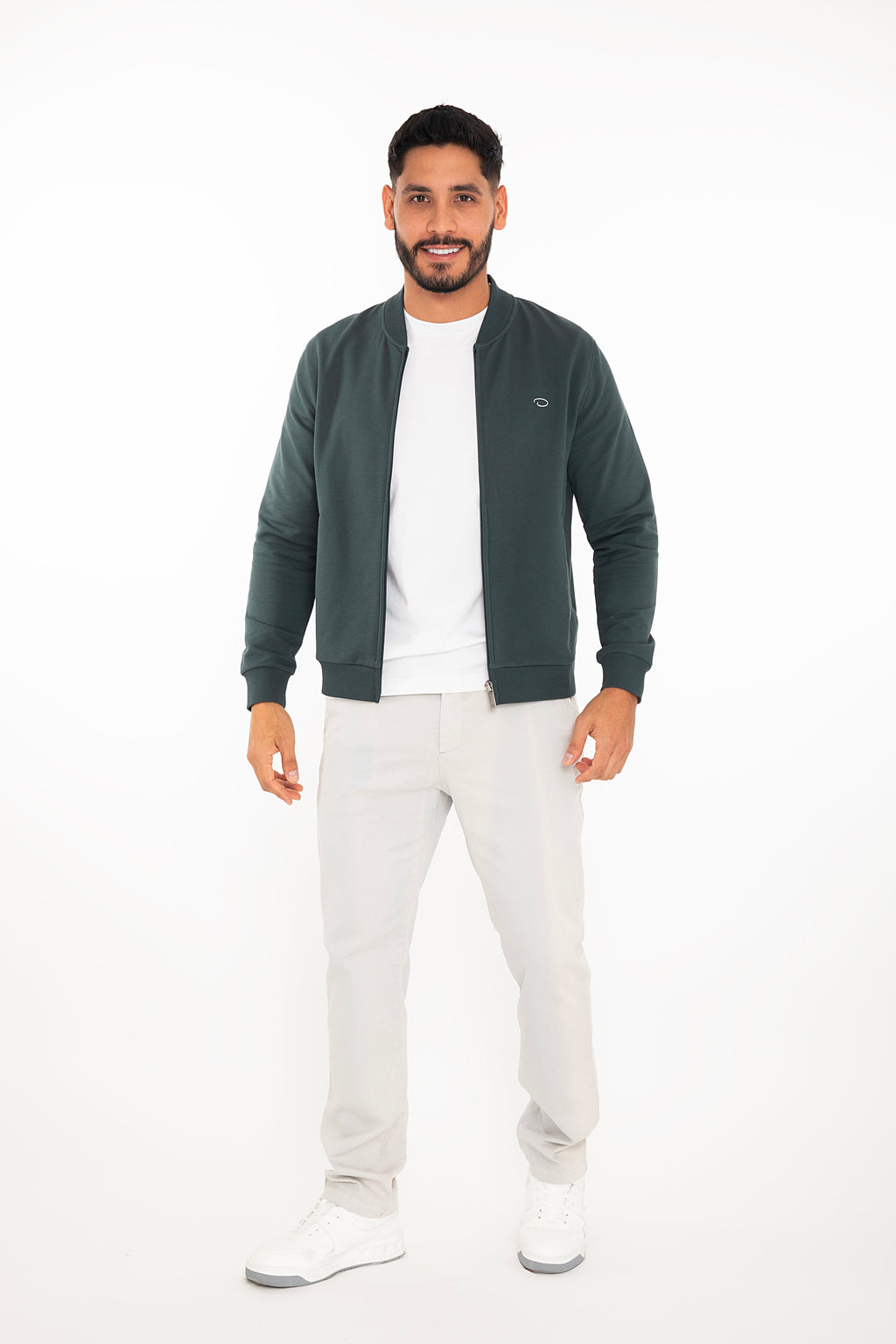 Abrigo Oscar de la Renta Mangas Largas Liso P/ Caballeros by Oscar De La Renta