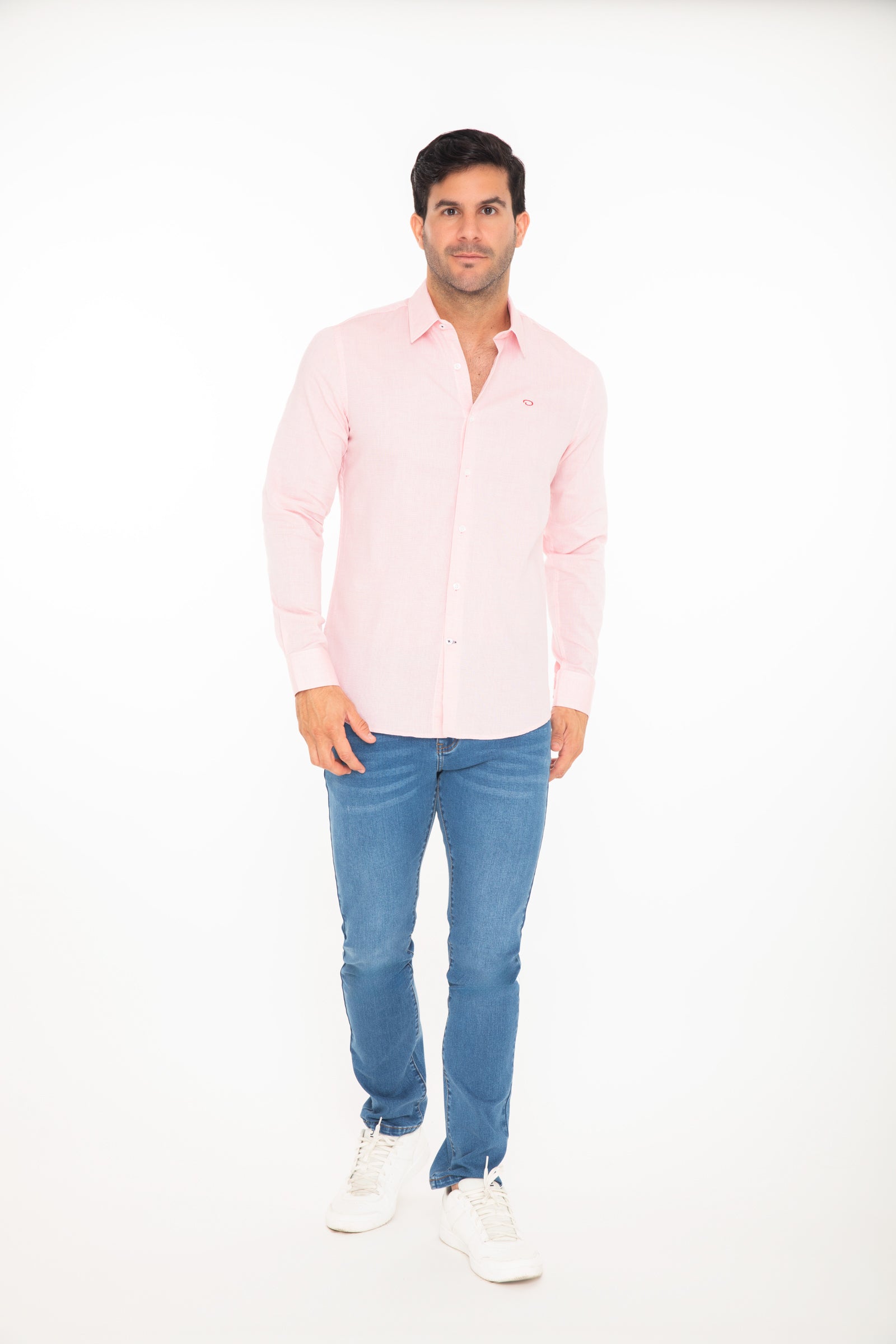 Camisa Oscar De La Renta Mangas Largas Lisa P/ Caballeros by Oscar De La Renta
