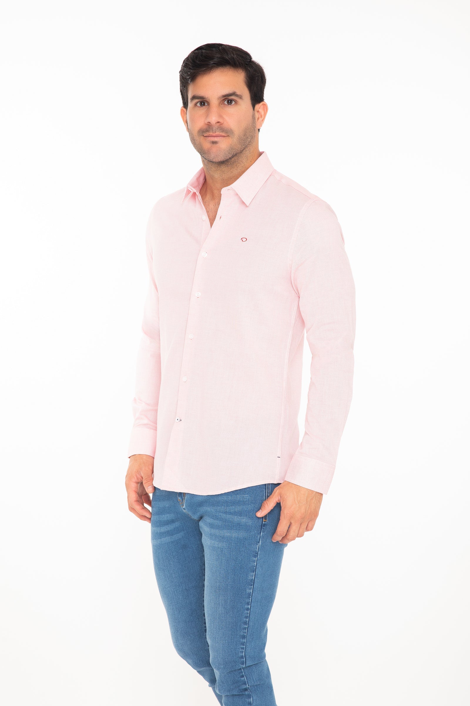 Camisa Oscar De La Renta Mangas Largas Lisa P/ Caballeros by Oscar De La Renta