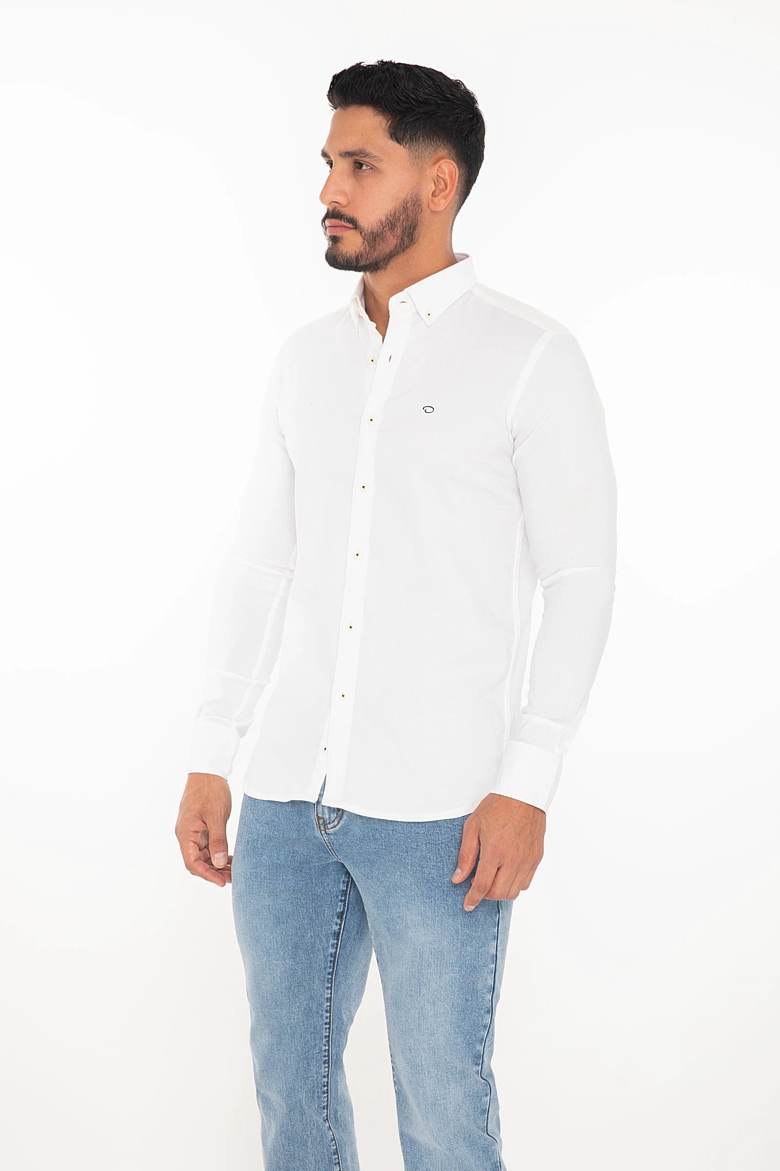 Camisa Oscar De La Renta Mangas Largas Lisa P/ Caballeros by Oscar De La Renta