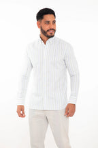 Camisa Oscar De La Renta Mangas Largas Rayas P/ Caballeros by Oscar De La Renta