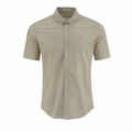 Camisa Oscar De La Renta Mangas Cortas Lisa Para Caballeros by Oscar De La Renta
