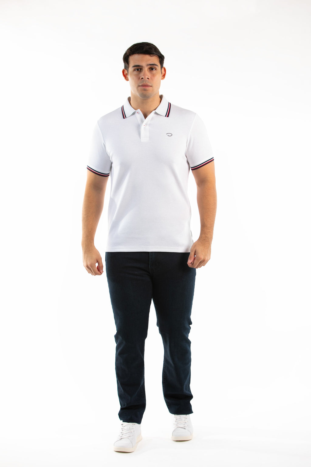 Poloshirt Oscar de La Renta Mangas Cortas Liso para Caballeros