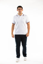 Poloshirt Oscar de La Renta Mangas Cortas Liso para Caballeros
