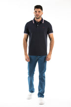 Poloshirt Oscar de La Renta Mangas Cortas Liso para Caballeros