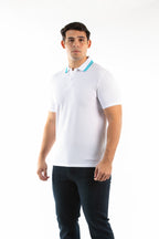 Poloshirt Oscar de La Renta Mangas Cortas Liso para Caballeros