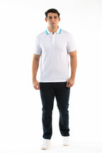 Poloshirt Oscar de La Renta Mangas Cortas Liso para Caballeros