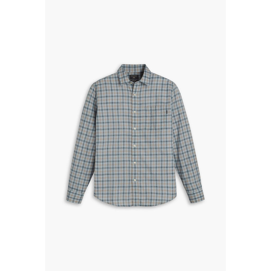 Camisa Dockers Mangas Largas Cuadros Para Caballeros by Dockers