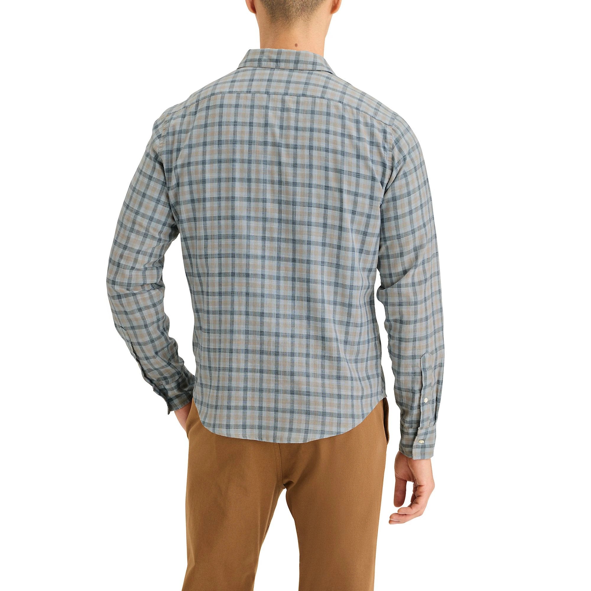 Camisa Dockers Mangas Largas Cuadros Para Caballeros by Dockers