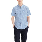 Camisa Dockers Mangas Cortas Cuadros Para Caballeros by Dockers