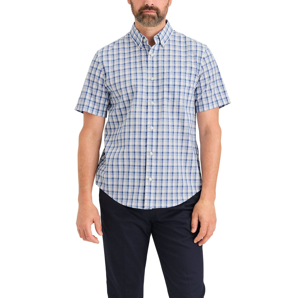 Camisa Dockers Mangas Cortas Cuadros Para Caballeros by Dockers