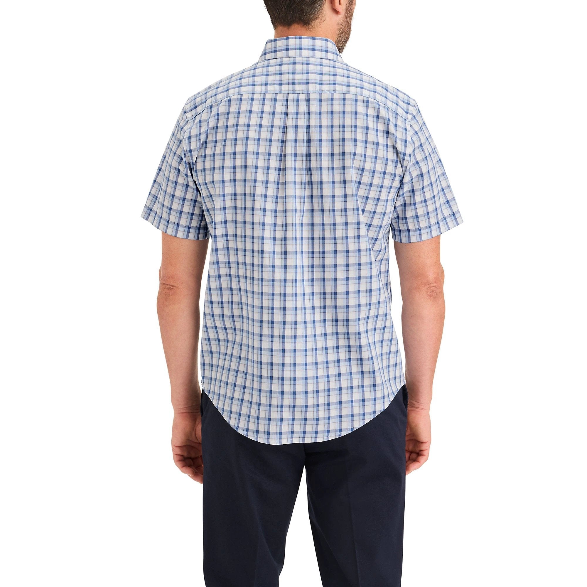 Camisa Dockers Mangas Cortas Cuadros Para Caballeros by Dockers