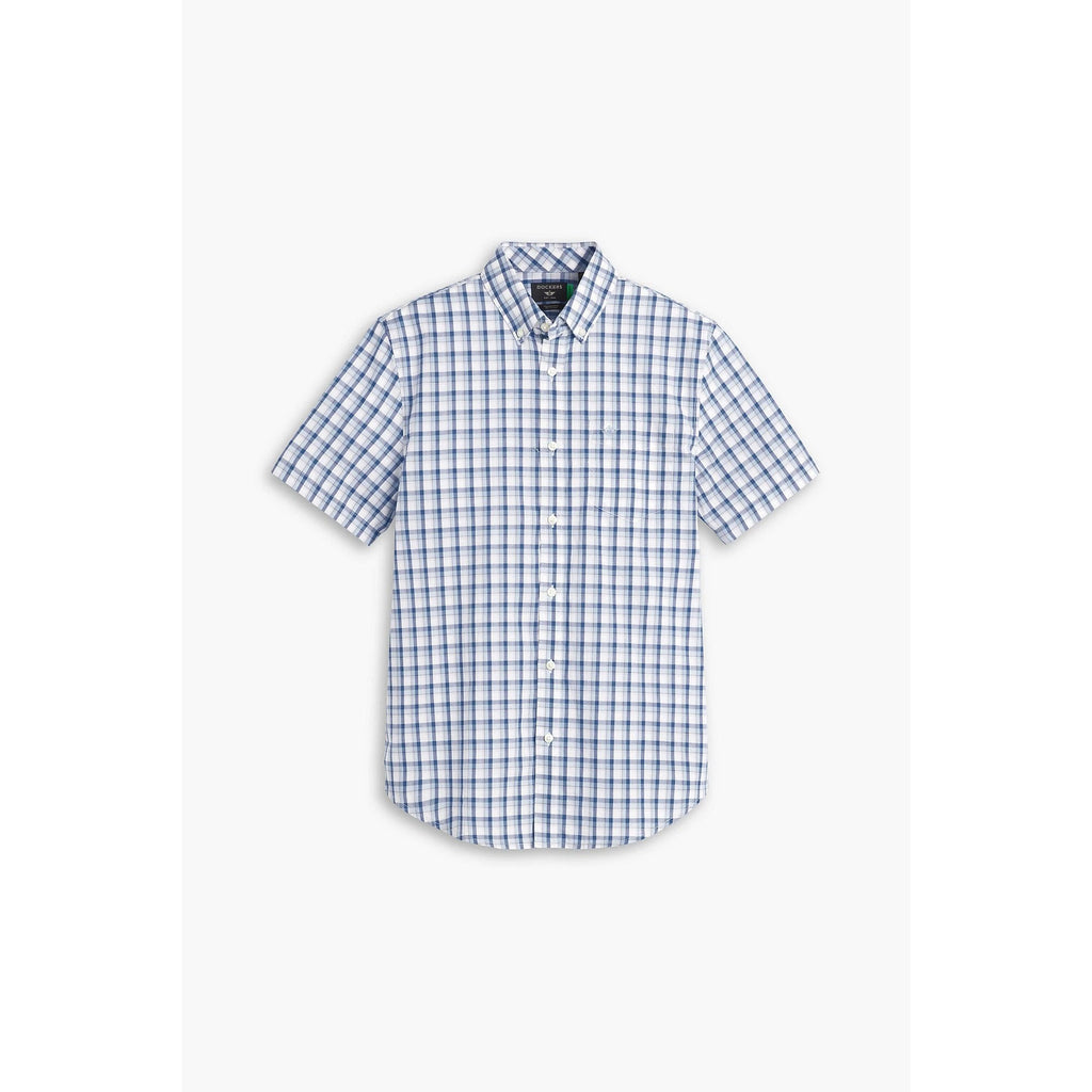 Camisa Dockers Mangas Cortas Cuadros Para Caballeros by Dockers