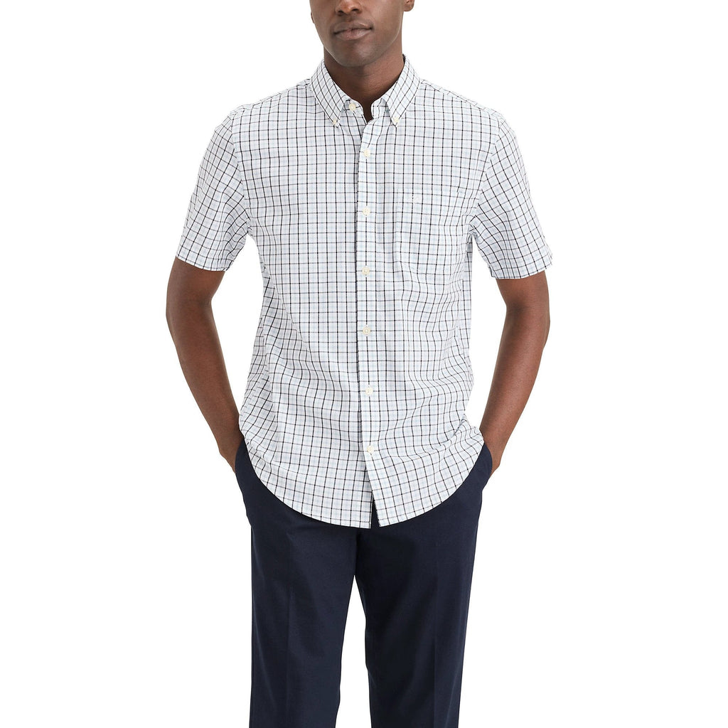 Camisa Dockers Mangas Cortas Cuadros Para Caballeros by Dockers