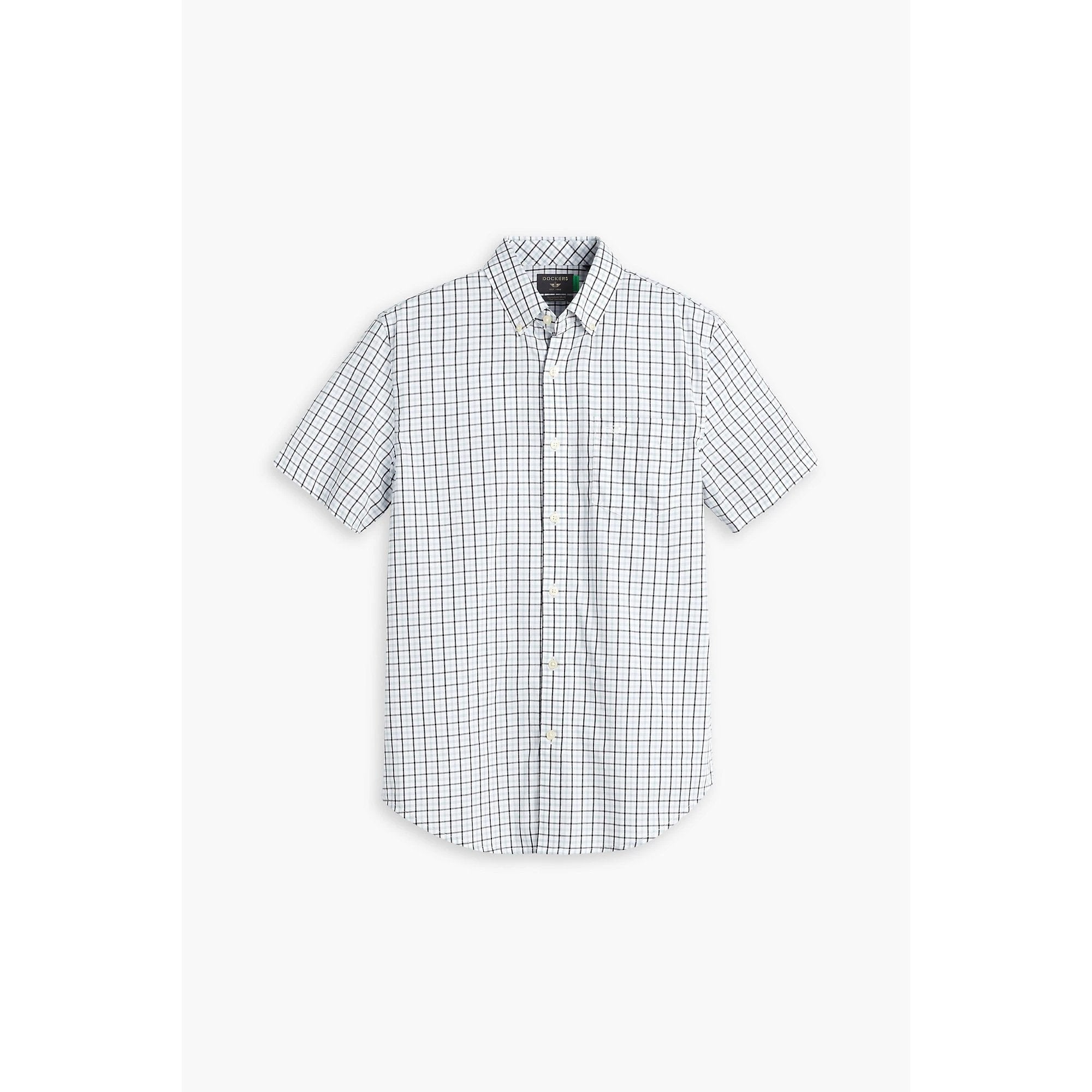 Camisa Dockers Mangas Cortas Cuadros Para Caballeros by Dockers
